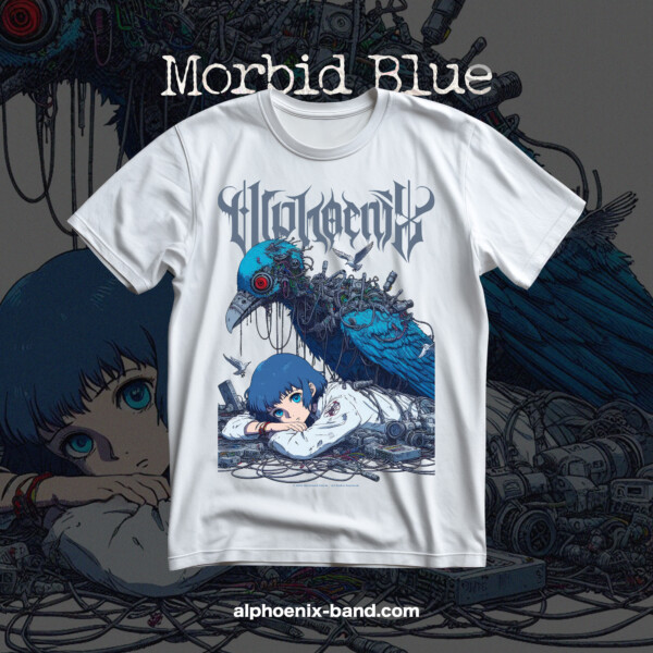 🐦‍⬛🤖『Morbid Blue』Tシャツサムネイル
